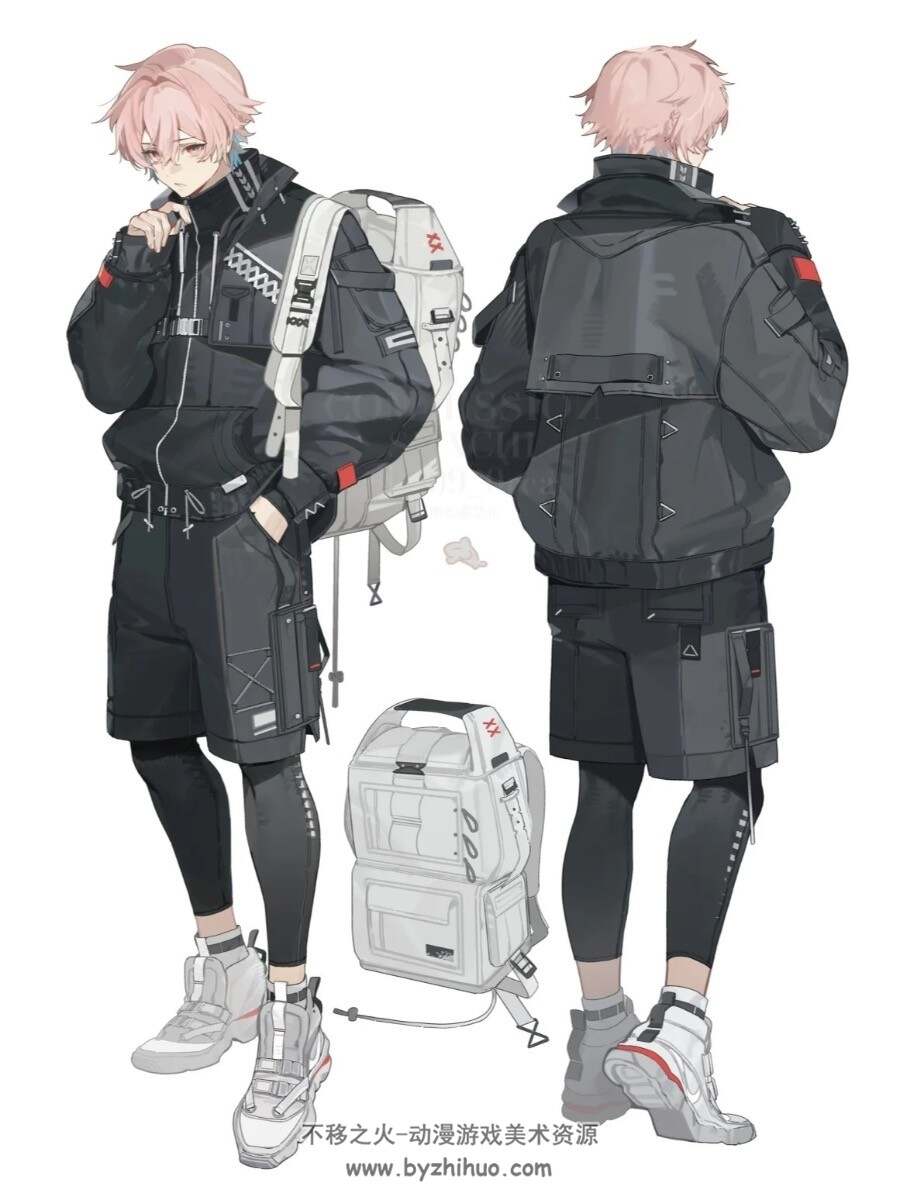 画师SHACHI 人物设计图集 百度云下载