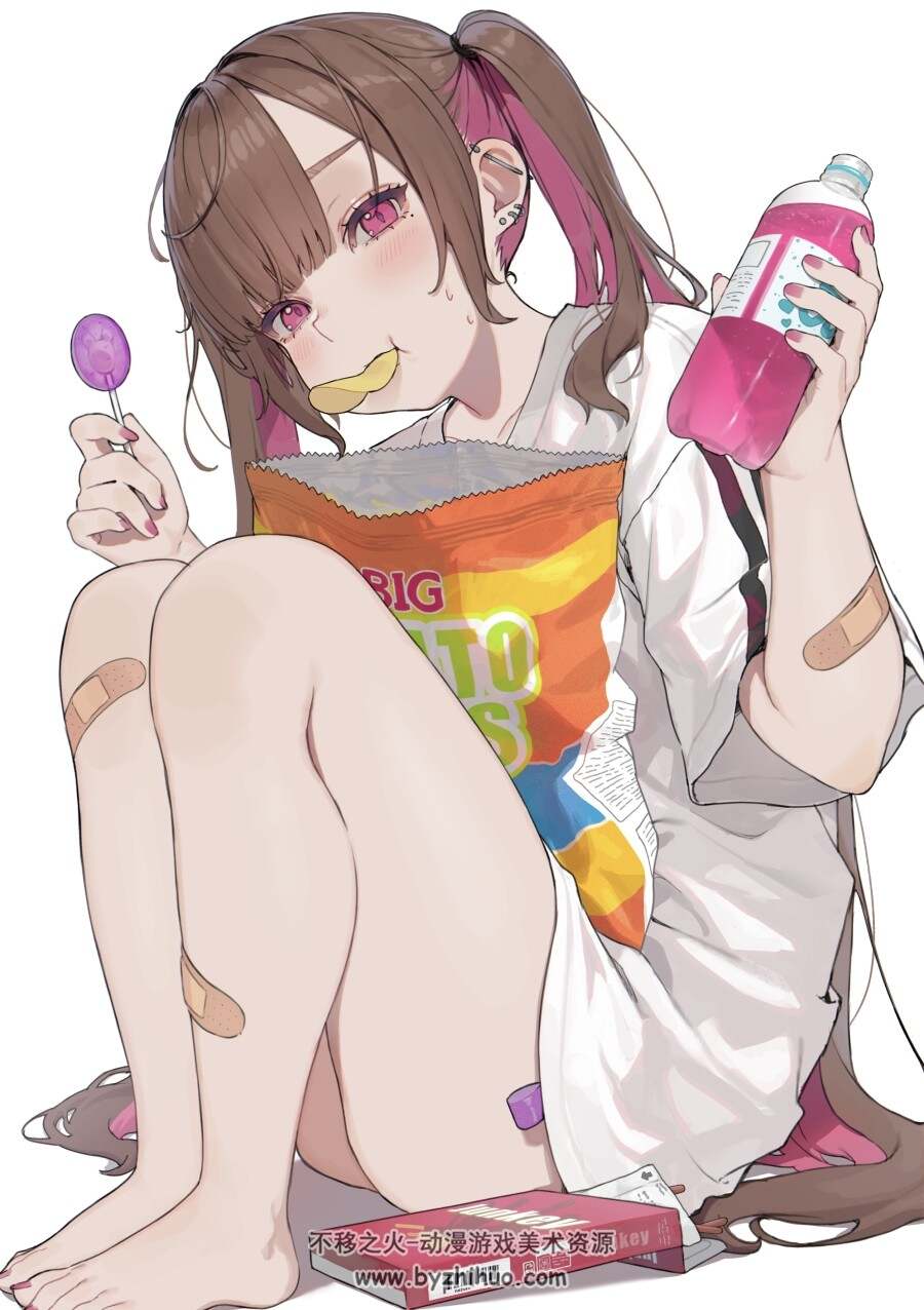 はむねずこ画师插画图包 百度网盘下载 89P 153MB