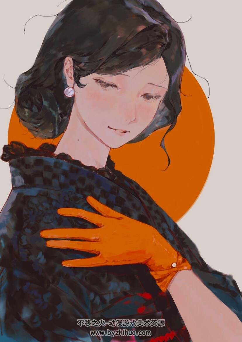 画师CJL moaomao_mo 厚涂插画图包 百度网盘下载
