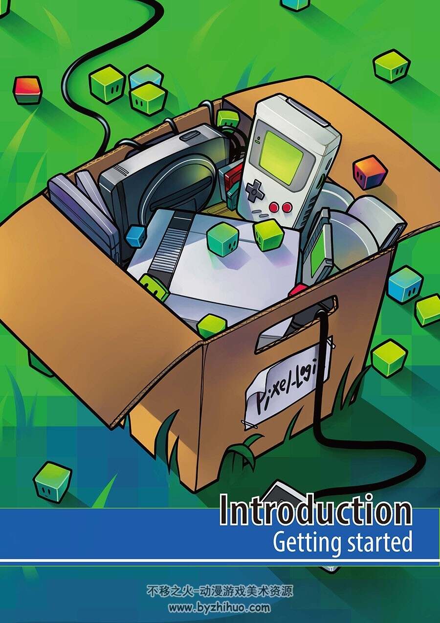 pixel logic pixel art tutorials像素英文教程书 百度网盘下载