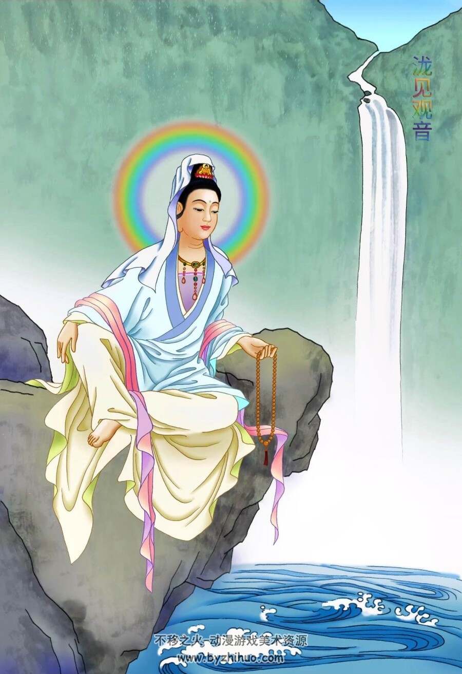 观世音菩萨三十三化身神像 第2组  JPG格式 百度网盘下载