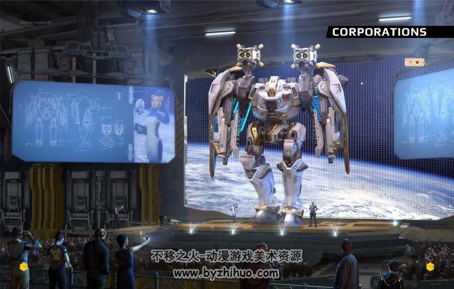 机甲战队 设定集 War Robots Art Lore Artbook 百度网盘下载