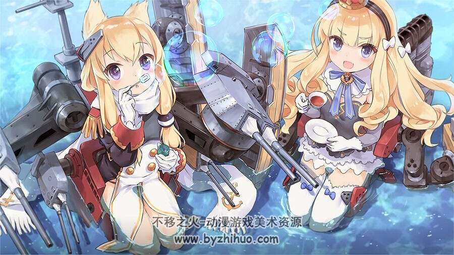 碧蓝航线 AZUR LANE 壁纸图片CG包 百度网盘下载140P