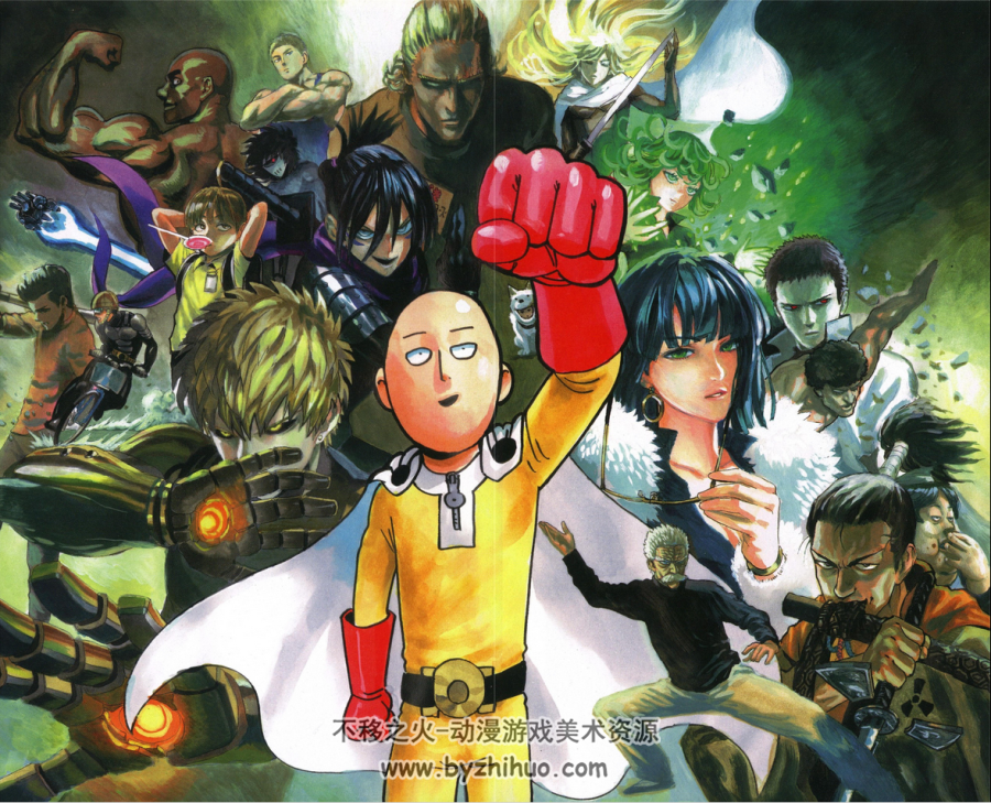ONE PUNCH MAN 英雄大全 一拳超人英雄大全设定集 百度网盘下载