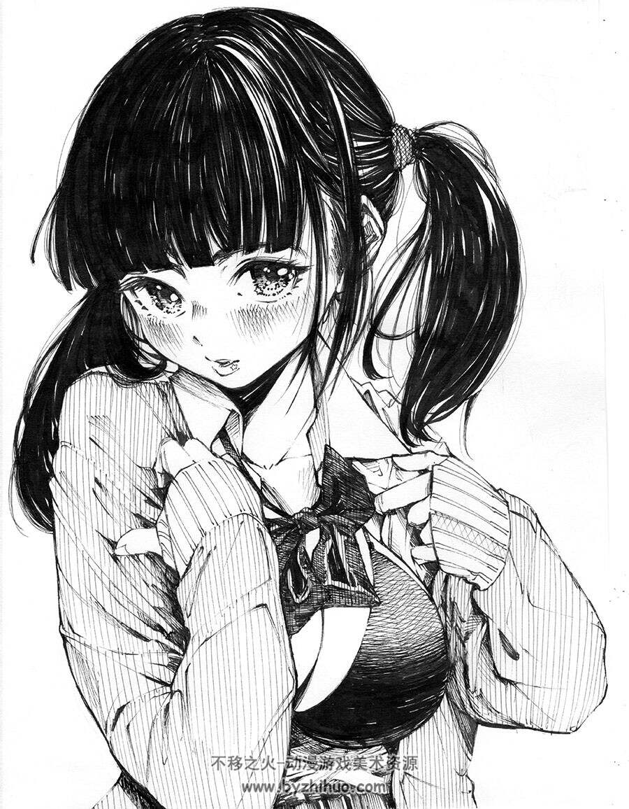 P站画师Gagaimo插画手绘作品 百度网盘下载
