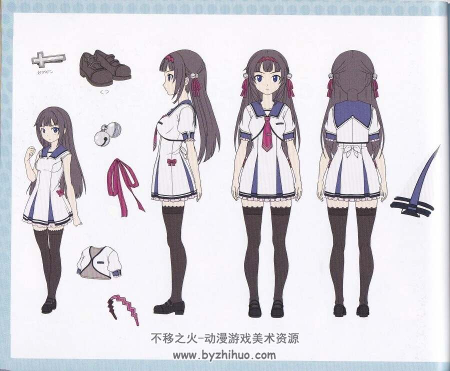 The Art of GalGun Double Peace 少女射击vv 艺术书 百度网盘下载