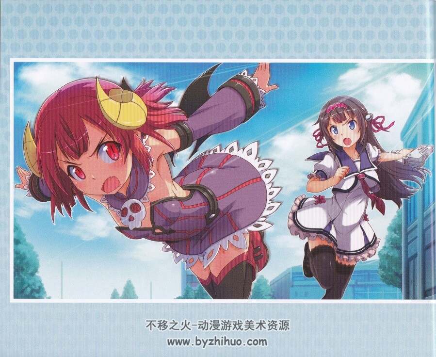 The Art of GalGun Double Peace 少女射击vv 艺术书 百度网盘下载