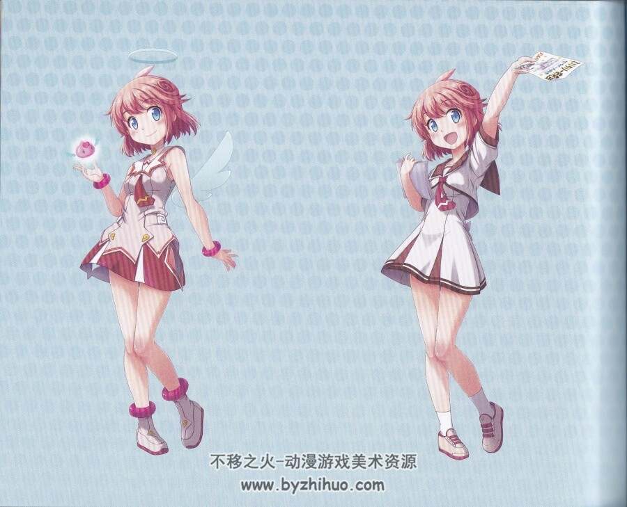 The Art of GalGun Double Peace 少女射击vv 艺术书 百度网盘下载