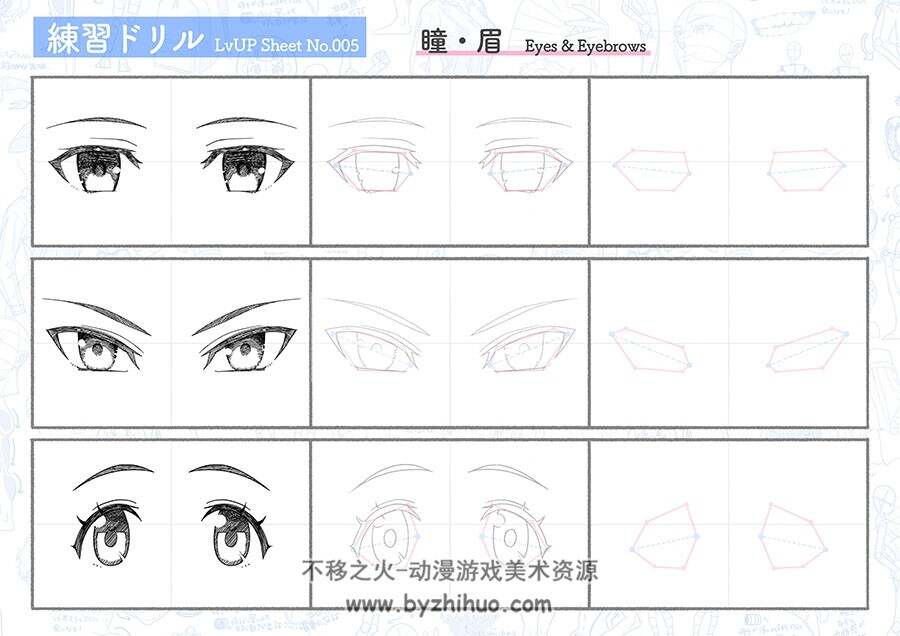 いいトコどり！人物パーツの描き方日本绘师到我家 人物局部绘画 下载