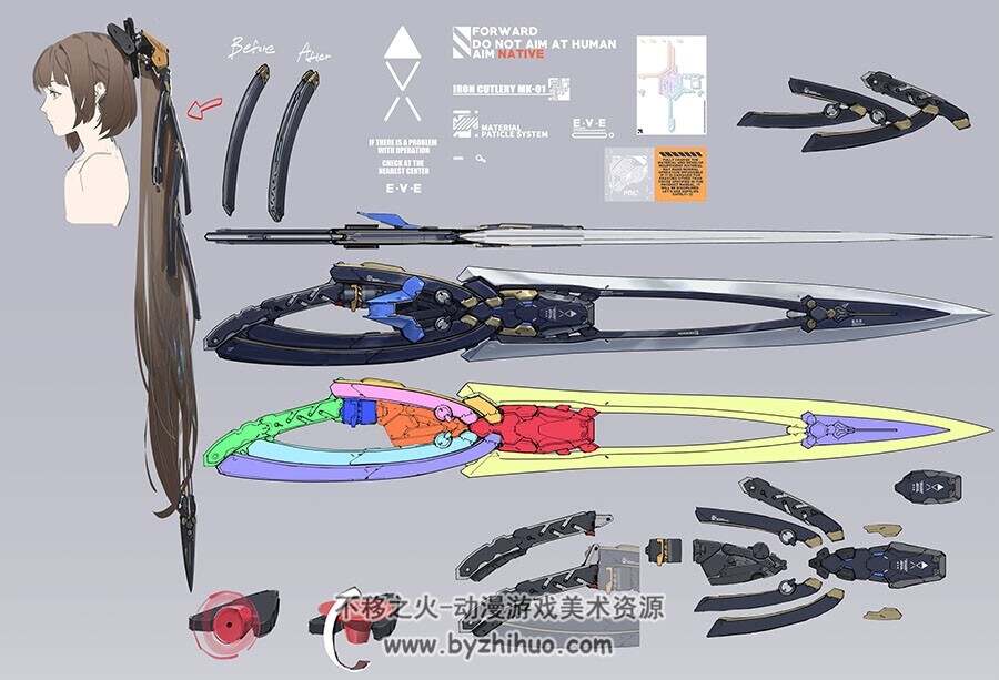 Stellar Blade Artwork 剑星设定资料图集 百度网盘下载