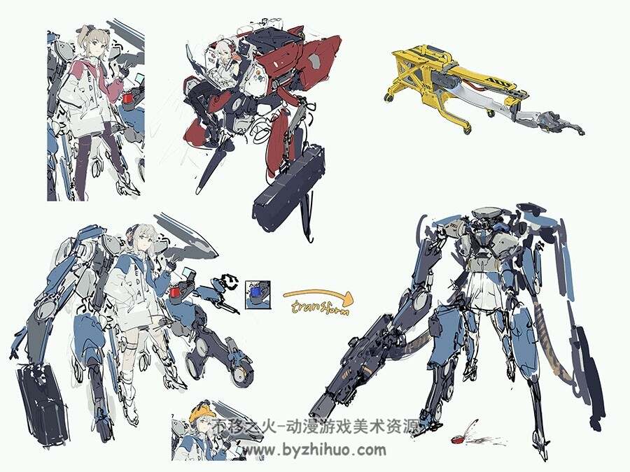 Stellar Blade Artwork 剑星设定资料图集 百度网盘下载
