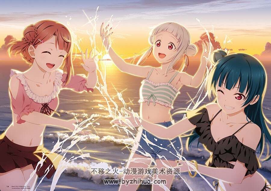 ラブライブ！シリーズ 2C＝がろあArtworks Love Live! 系列画集 百度网盘下载