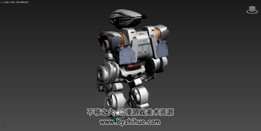 可爱的机器人V39 3D模型 百度网盘下载