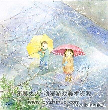 童年时光主题 插画图包 美术素材参考 百度网盘下载 2234P