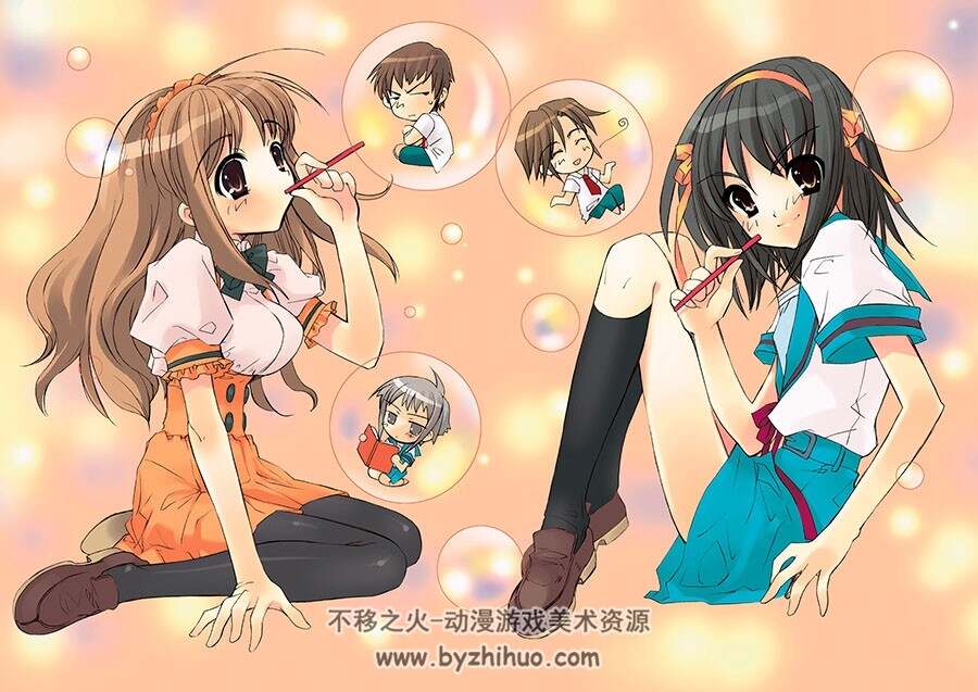 いとうのいぢ画集 ハルヒ主義 凉宫春日系列画集 百度网盘下载