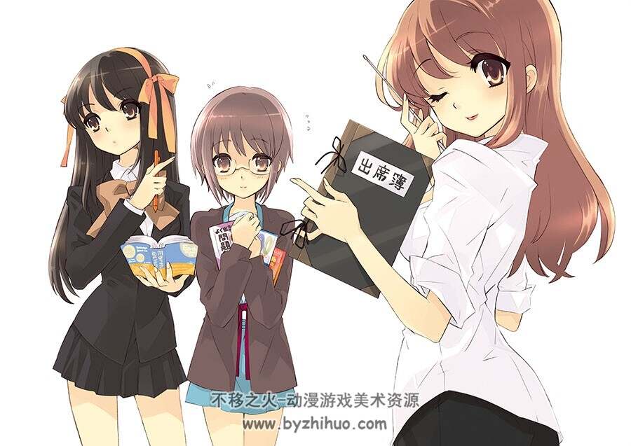 いとうのいぢ画集 ハルヒ百花凉宫春日的忧郁 插画集 百度网盘下载