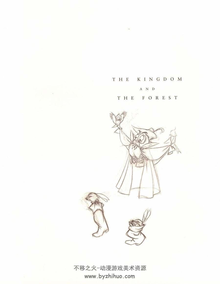 Sleeping Beauty The Sketchbooks Series 睡美人原画集 百度网盘下载