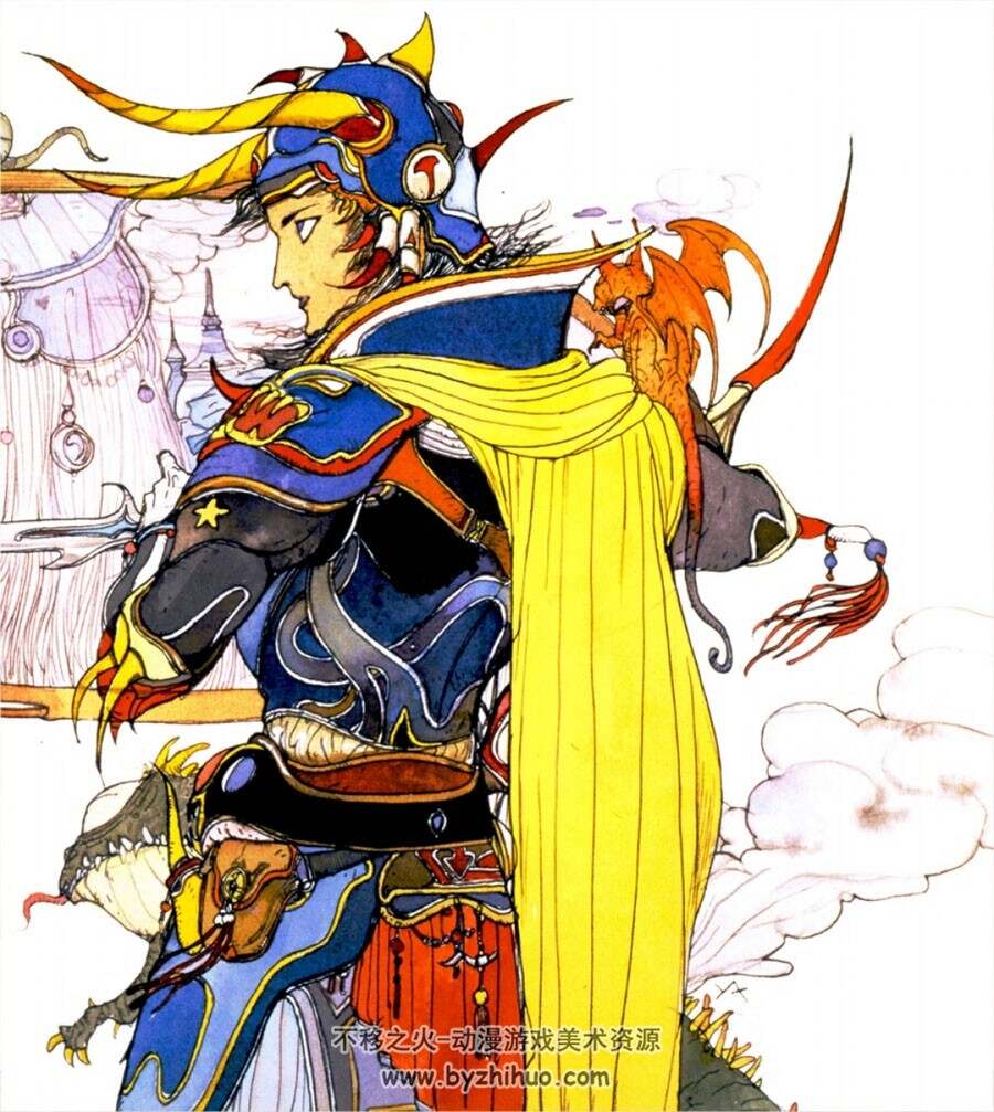 The Sky The Art of Final Fantasy vol.01—03 天野喜孝画集 百度网盘下载