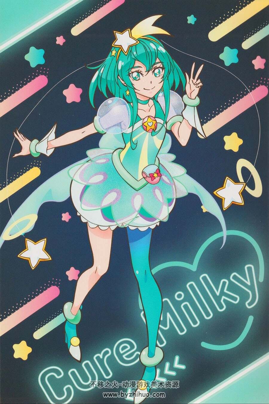 Precure 20th Anniversary postcards 20周年纪念画集 百度云下载