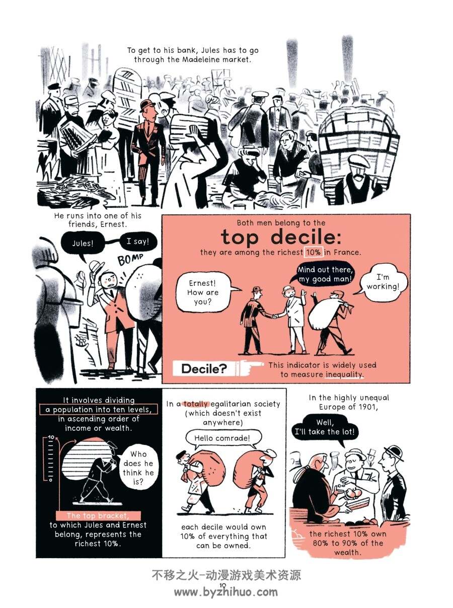 资本与意识形态 Capital & Ideology英文漫画Claire Alet Thomas Piketty Benjamin Adam下载