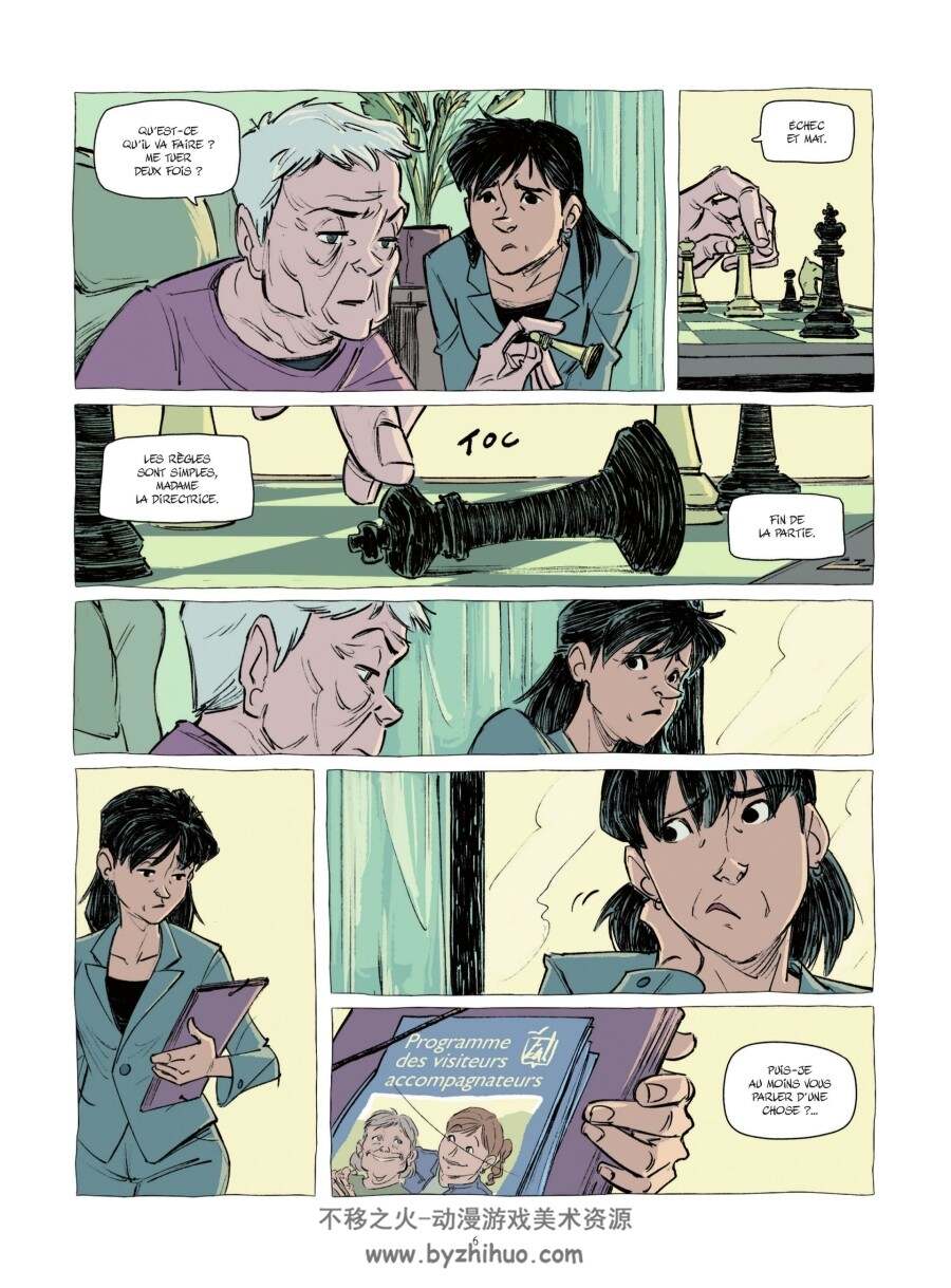 国际象棋 Échecs 法漫 Víctor L. Pinel漫画 百度网盘下载