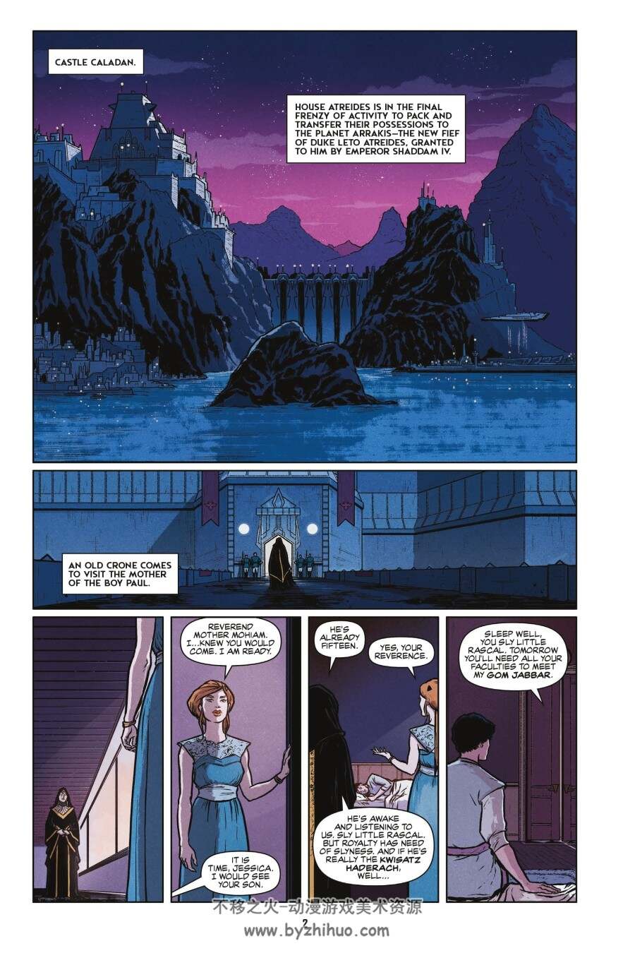 沙丘 第一卷 英文 漫画 Frank Herbert's Dune 百度网盘下载