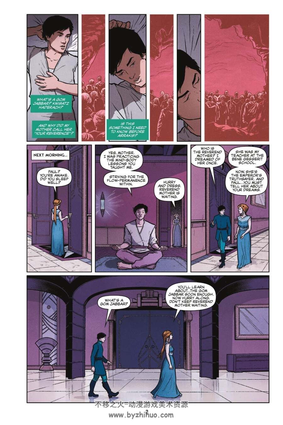 沙丘 第一卷 英文 漫画 Frank Herbert's Dune 百度网盘下载