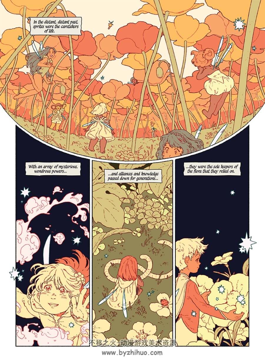 Sprite and the Gardener全一册漫画 百度网盘下载