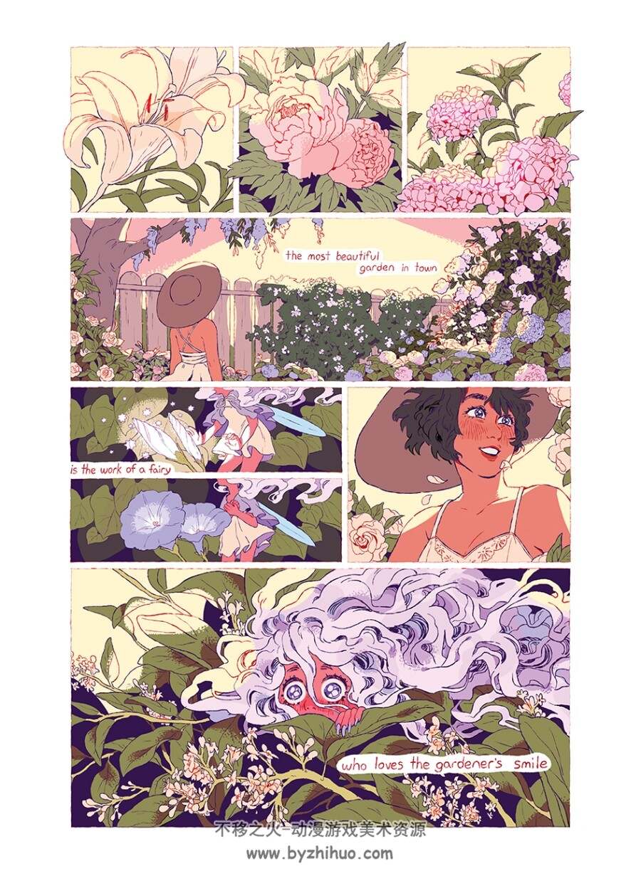Sprite and the Gardener全一册漫画 百度网盘下载