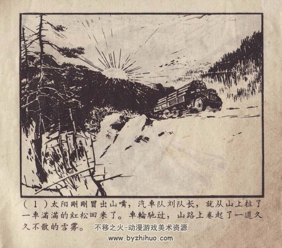 美丽的路 1963年出版 冯春扬绘画 PDF格式连环画 百度网盘下载77MB