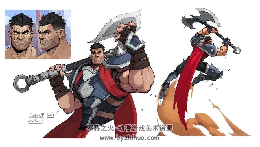 2XKO 游戏原画设定图集 百度网盘下载