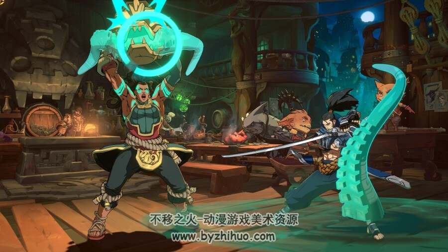2XKO 游戏原画设定图集 百度网盘下载