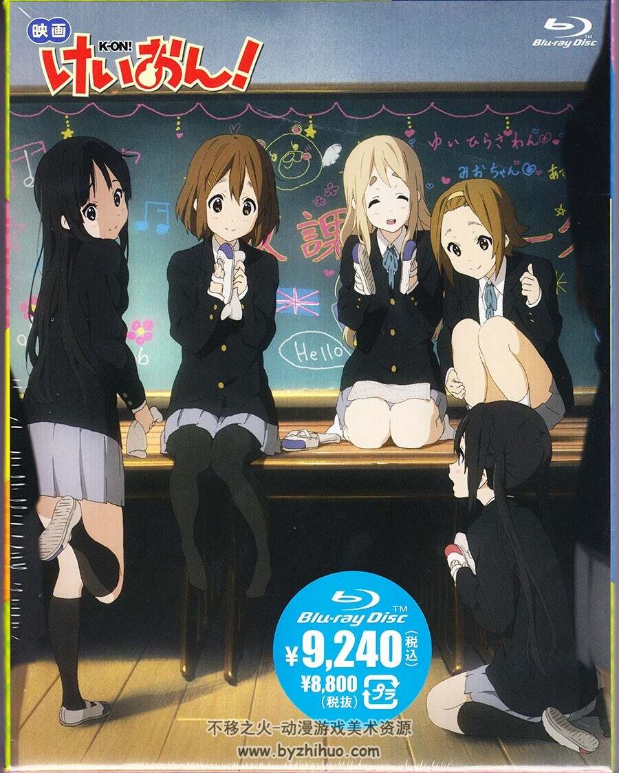 K-ON!轻音少女第1季+第2季+电影版+2场演唱会 蓝光附带小册子 百度云下载