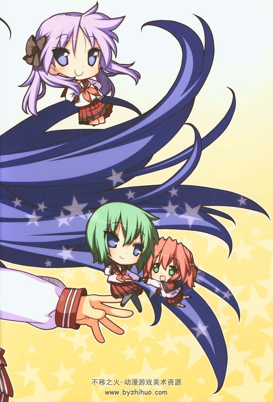 美水かがみ画集LUCKY STAR 日本漫画家美水かがみ美水镜百度网盘下载