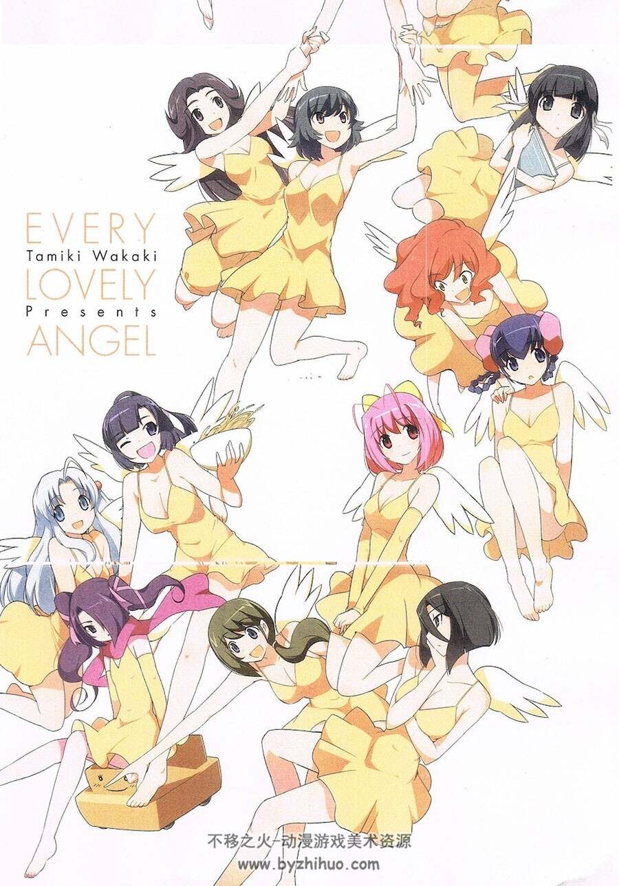 神のみぞ知るセカイ画集 Every Lovely Angel 只有神知道的世界插画集 百度下载