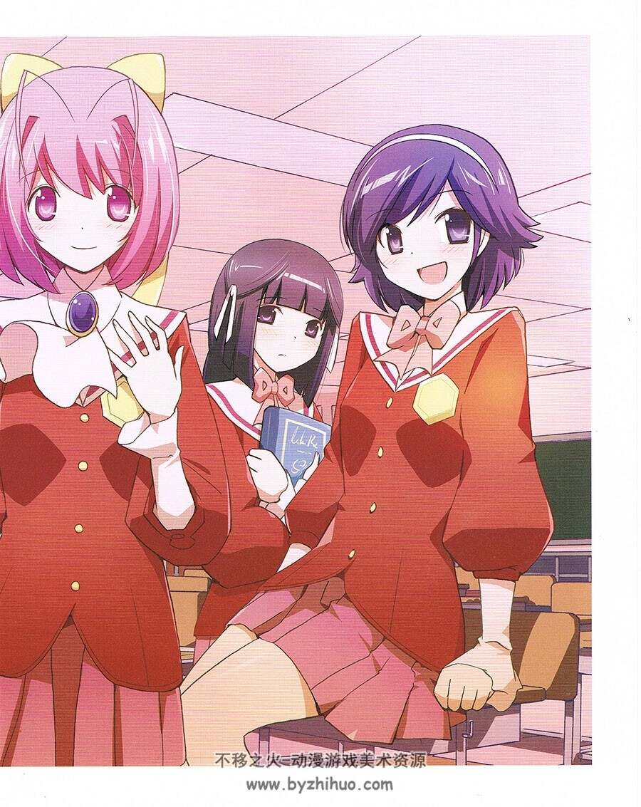神のみぞ知るセカイ画集 Every Lovely Angel 只有神知道的世界插画集 百度下载