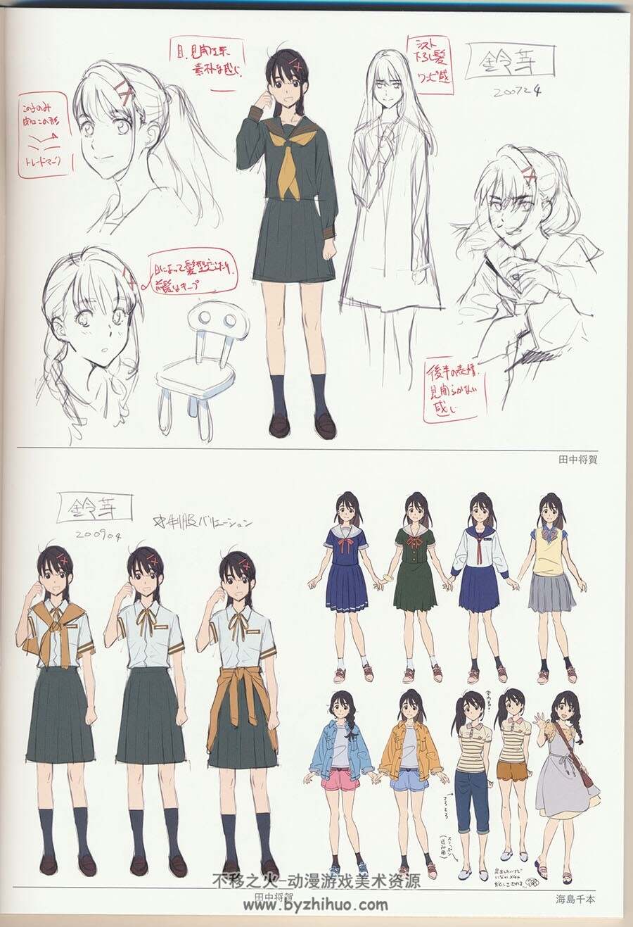 すずめの戸締まり Making Book  铃芽之旅 小画集 百度网盘下载