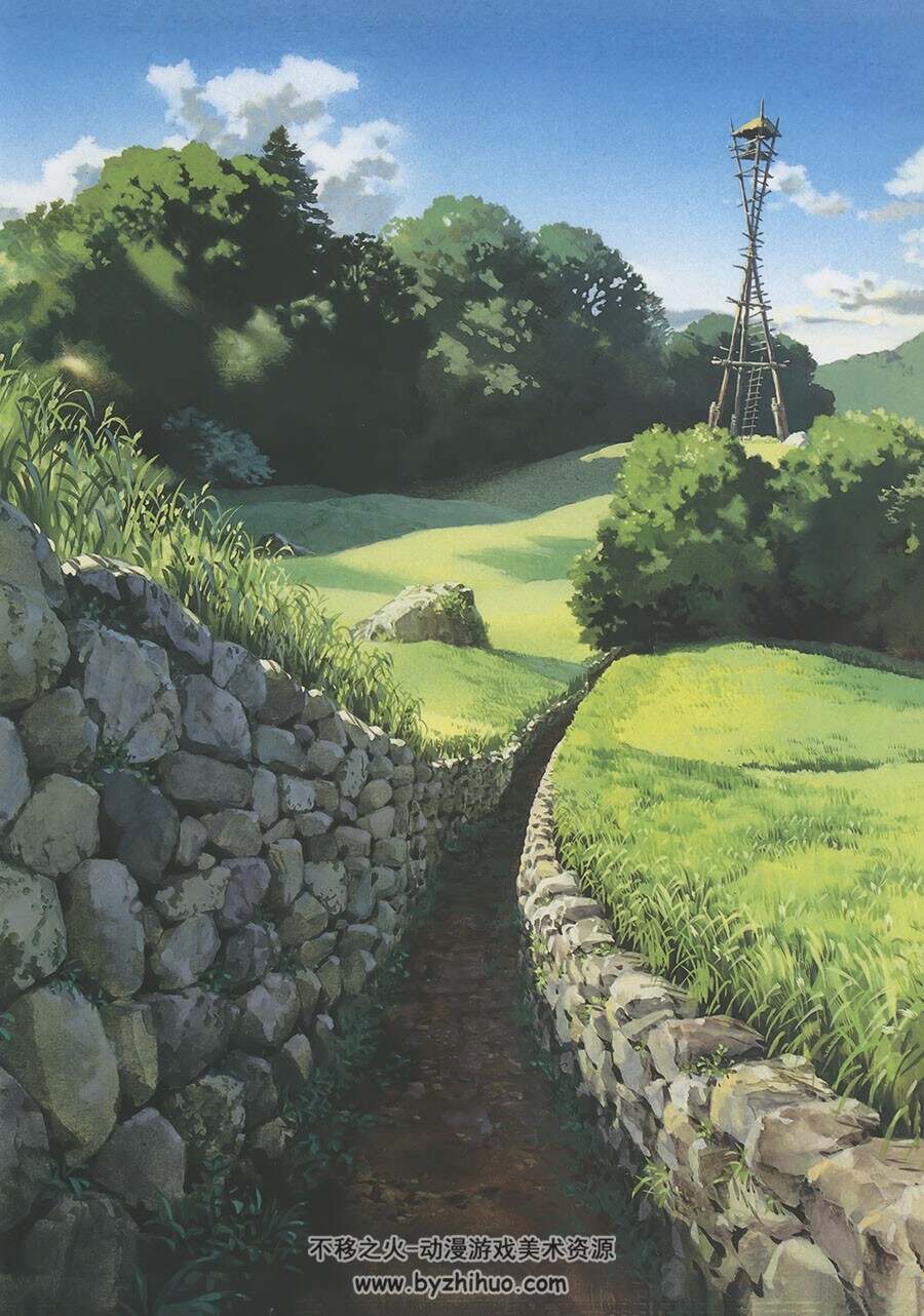 The Art of Princess Mononoke 宫崎骏美术画集 百度网盘下载