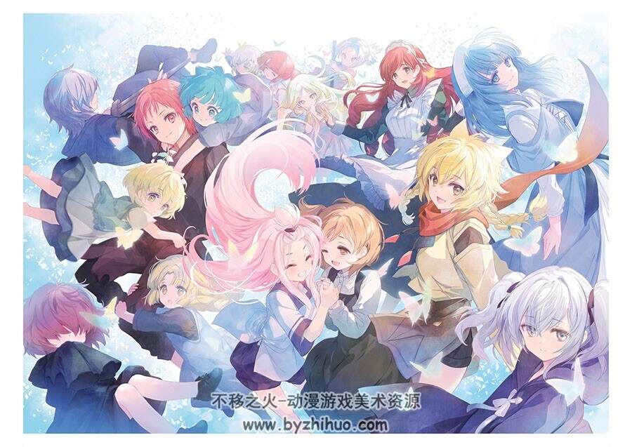 ue art works-Flowery 終末なにしてますか？艺术画集 百度网盘下载