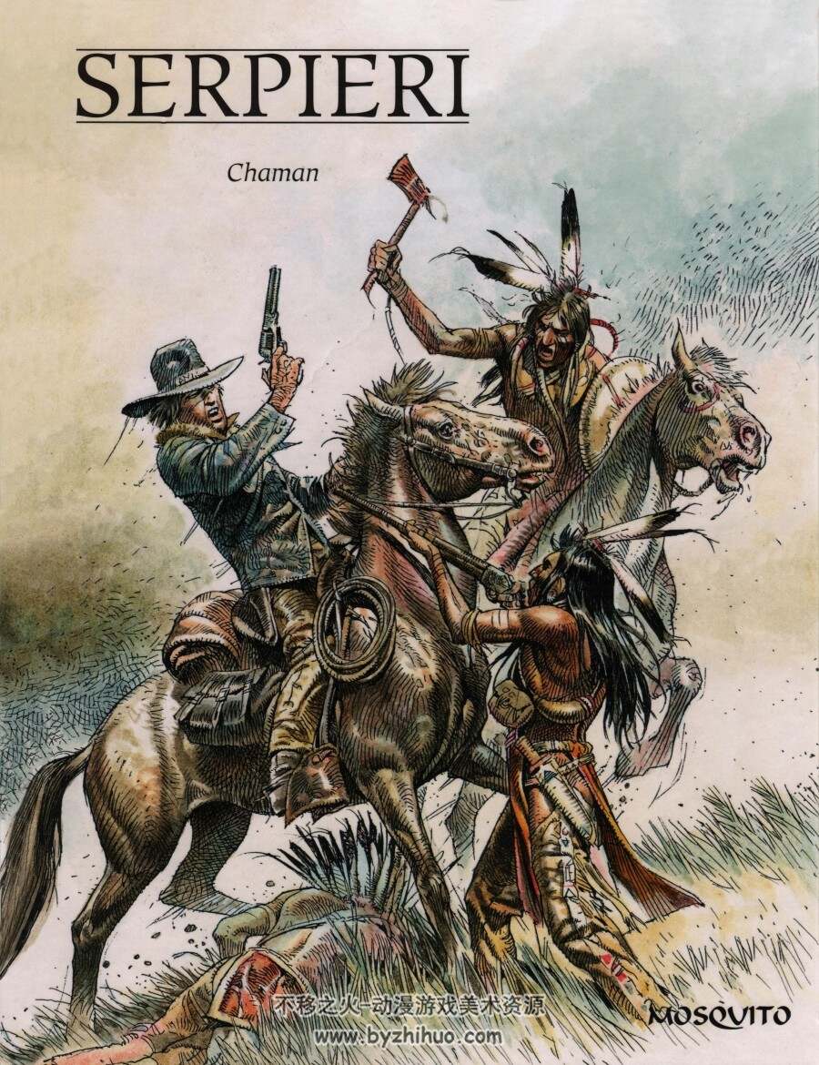 chaman 一册 意大利画家Paolo Eleuteri Serpieri作品 百度网盘下载