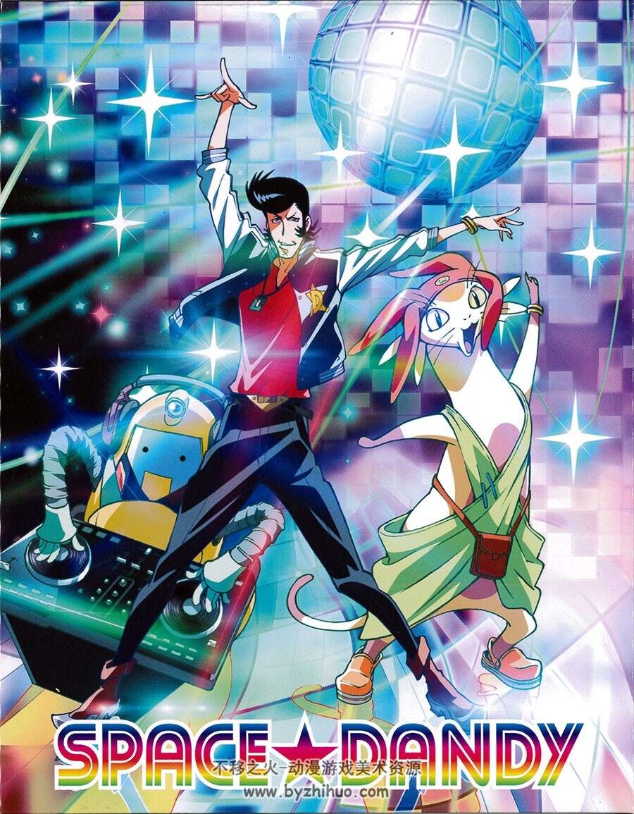 太空 丹迪Space Dandy蓝光附带小册子 百度网盘下载