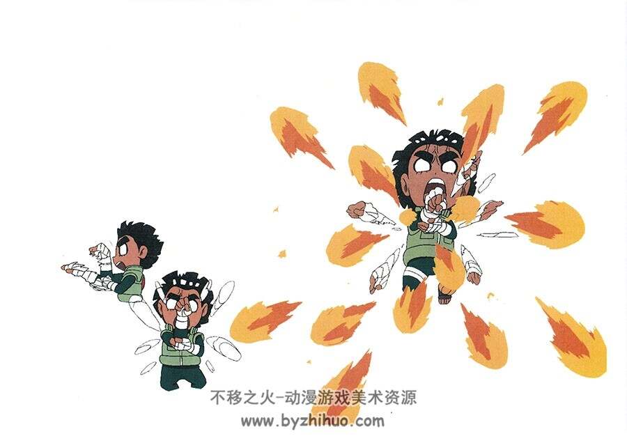 李洛克的青春全力忍传 设定资料火影忍者SD 百度网盘下载