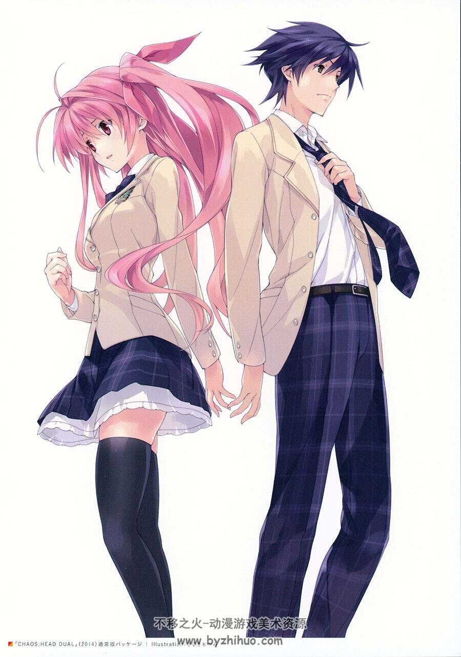 CHAOS;HEAD DUAL Official Design Works 佐佐木睦美画集 百度网盘下载