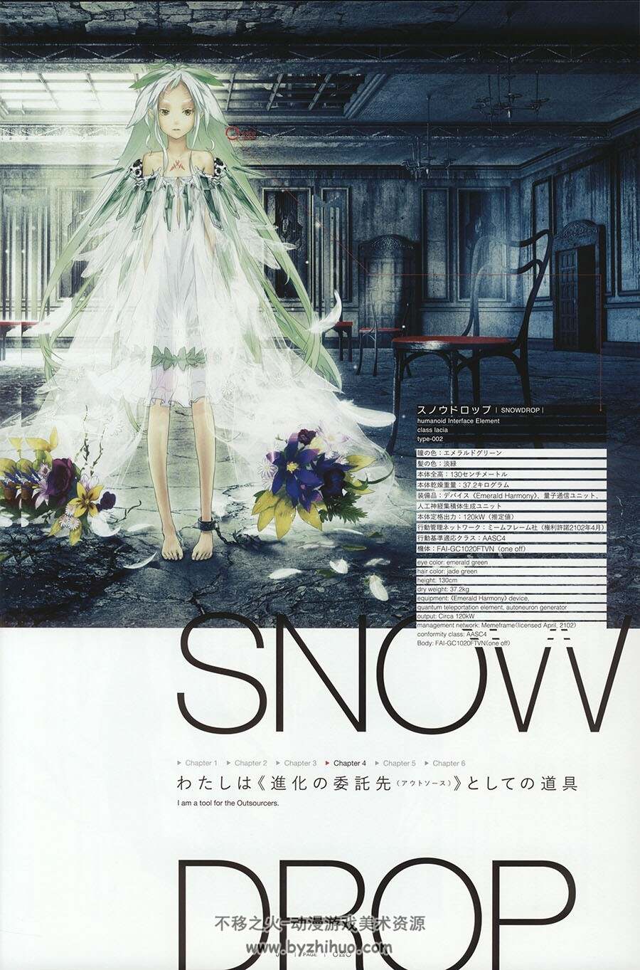 [redjuice]BEATLESS Tool for the Outsourcers没有心跳的少女 设定画集 百度云下载