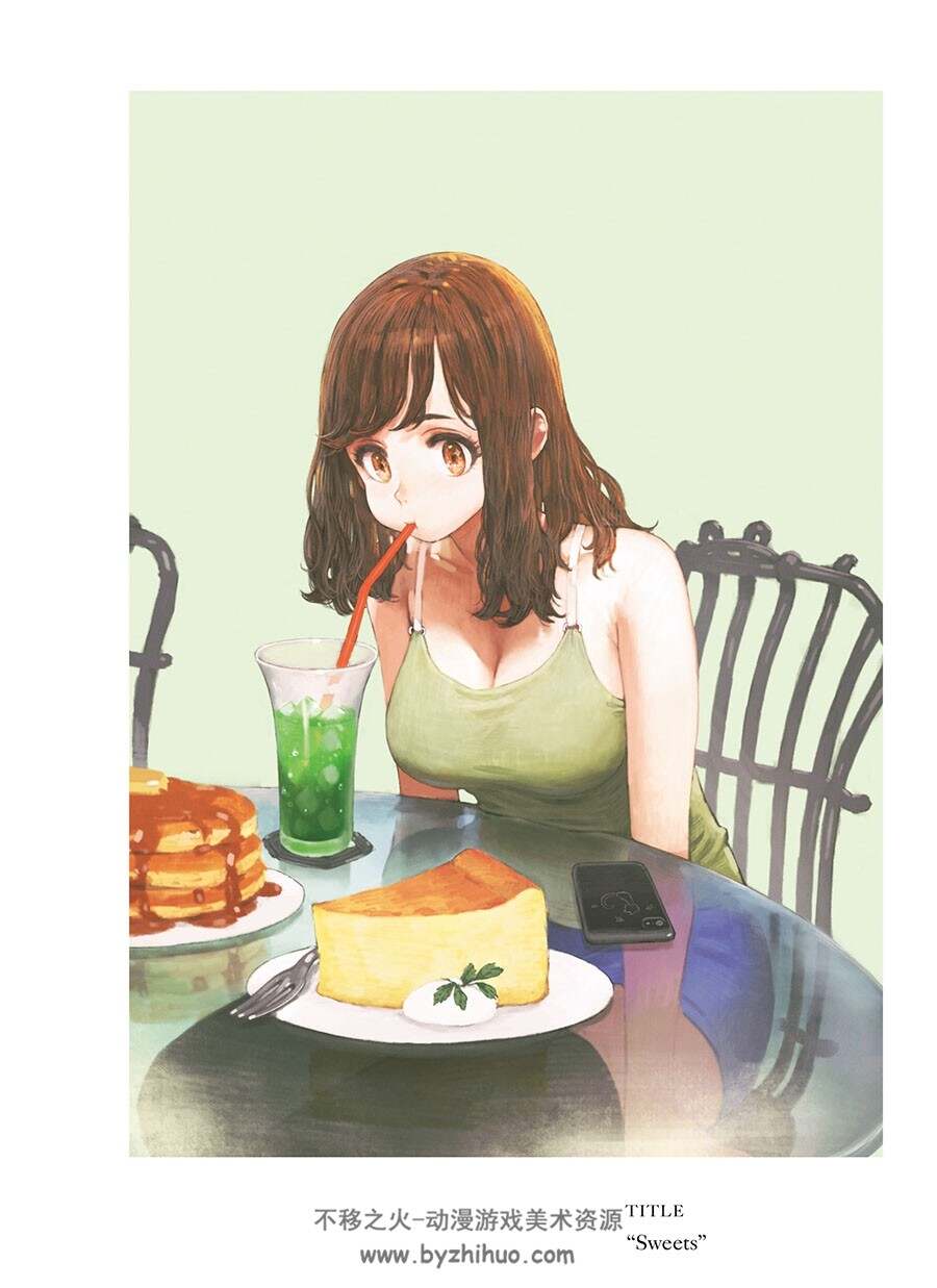 TabeGirl-The Art of JUN 日本插画家じゅん navigavi 画集 百度网盘下载