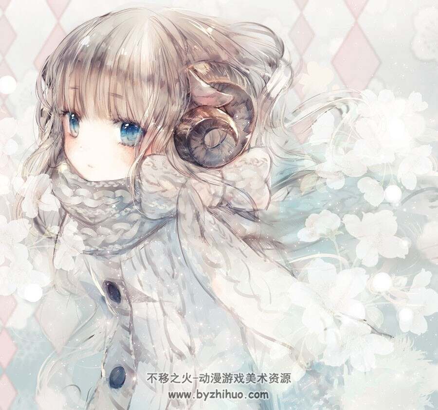 画师おにねこ Onineko 鬼猫 二次元插画壁纸图包 百度网盘下载