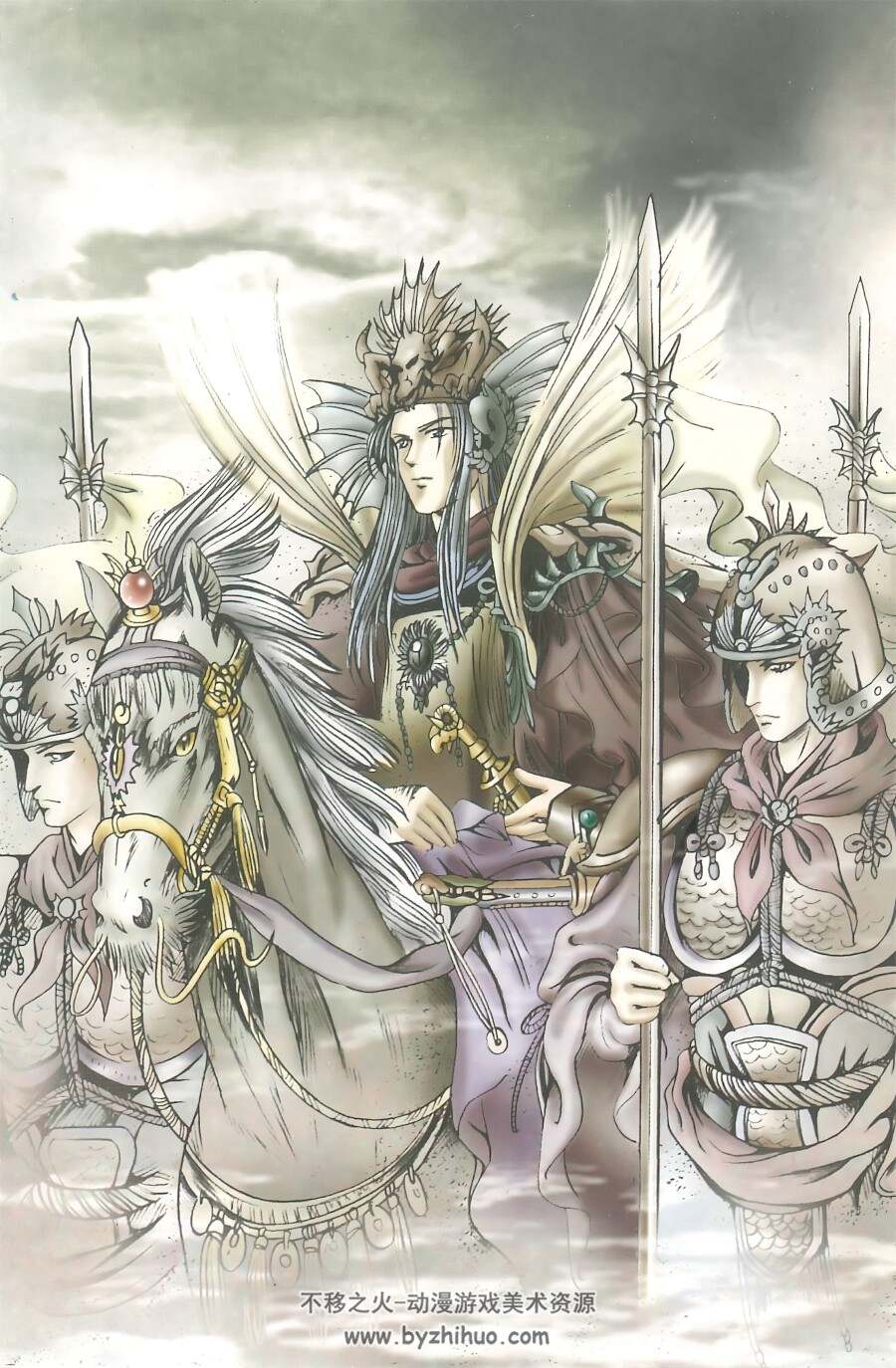 史记故事 插画图包 百度网盘下载