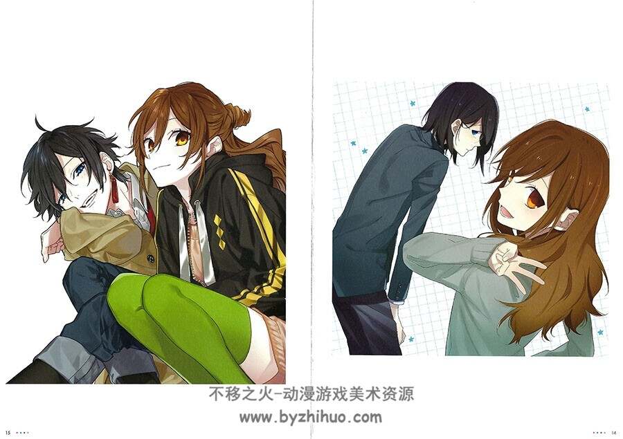 萩原ダイスケ 萩原大辅 ホリミヤ 堀与宫村 插画集 百度网盘下载