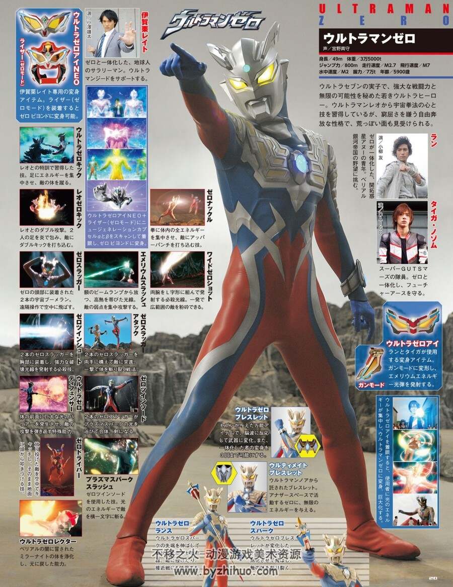 奥特特摄Perfect Mook Vol.08 赛罗奥特曼 百度云 JPG 37P