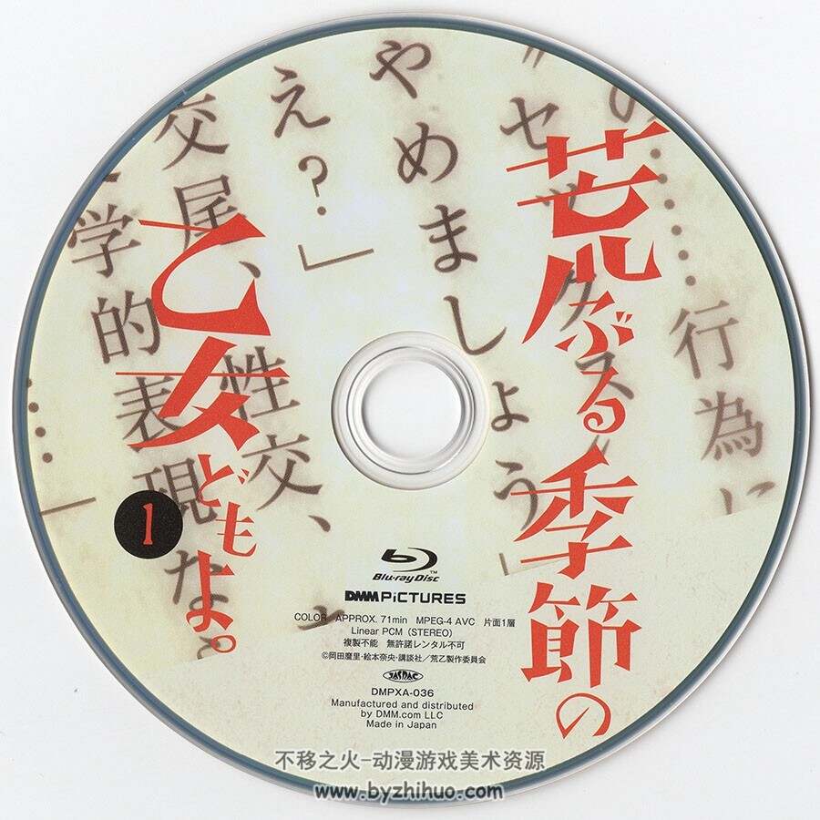 骚动时节的少女们啊 荒ぶる季節の乙女どもよ BD小册子 百度网盘下载